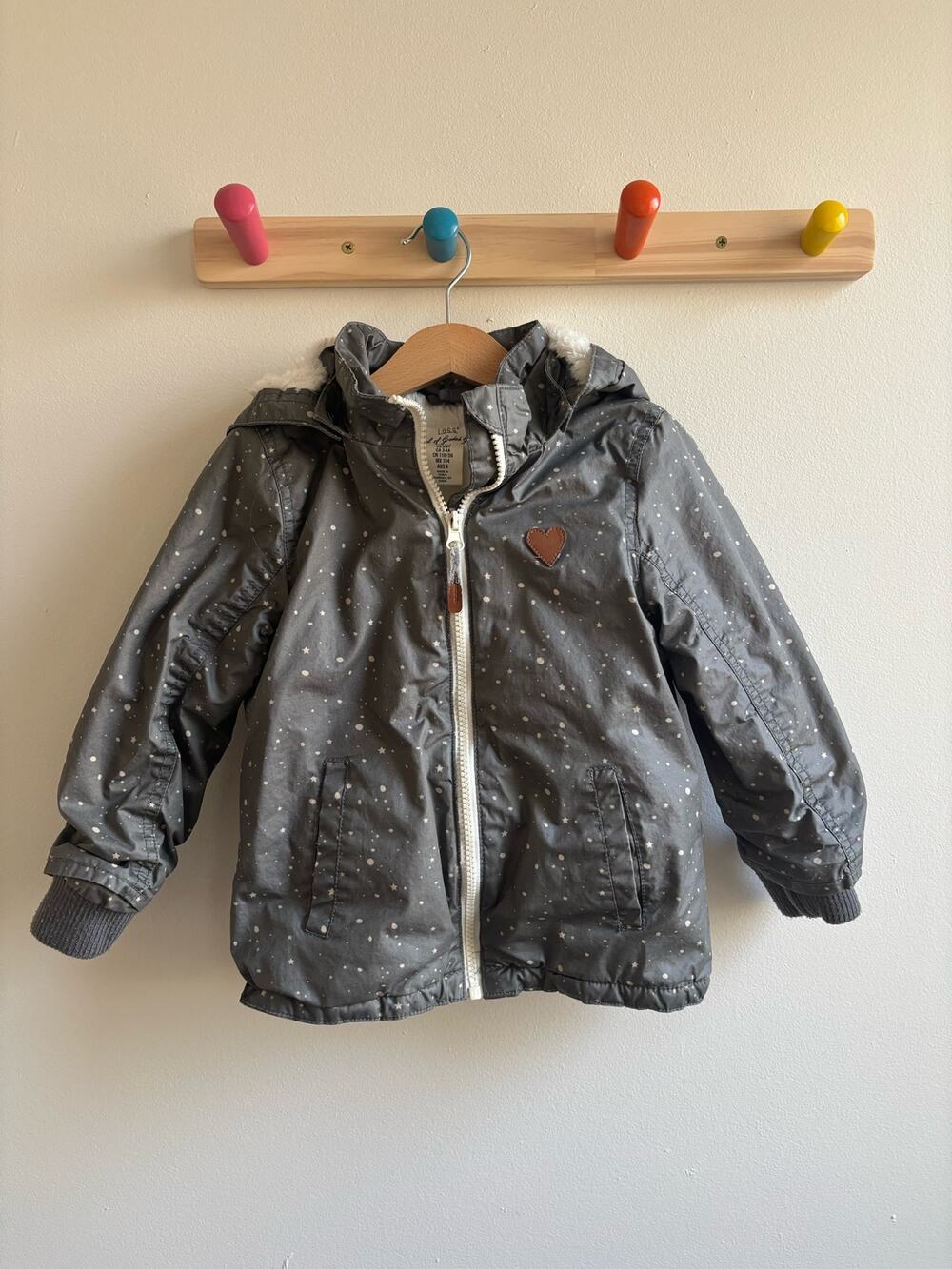H&M Fall/ Light Winter  Coat Gray 3-4T